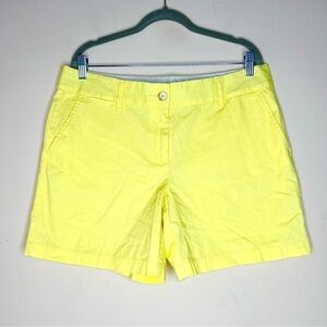 LOFT Yellow Casual Shorts